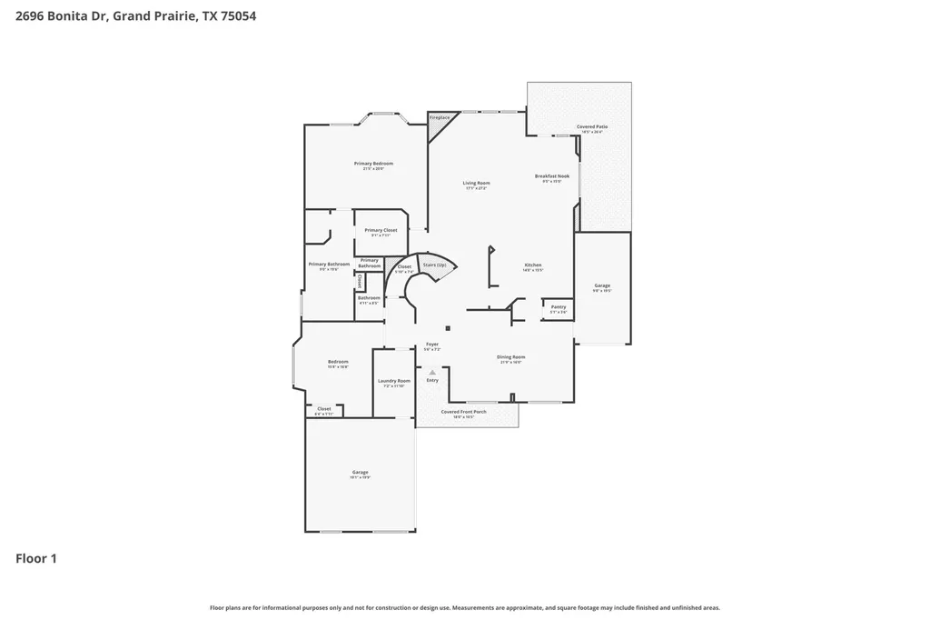 2696 Bonita Drive Grand Prairie TX 75054