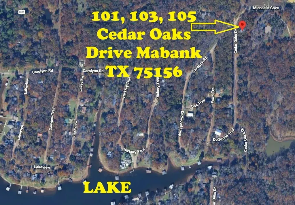 105 Cedar Oaks Drive Mabank TX 75156
