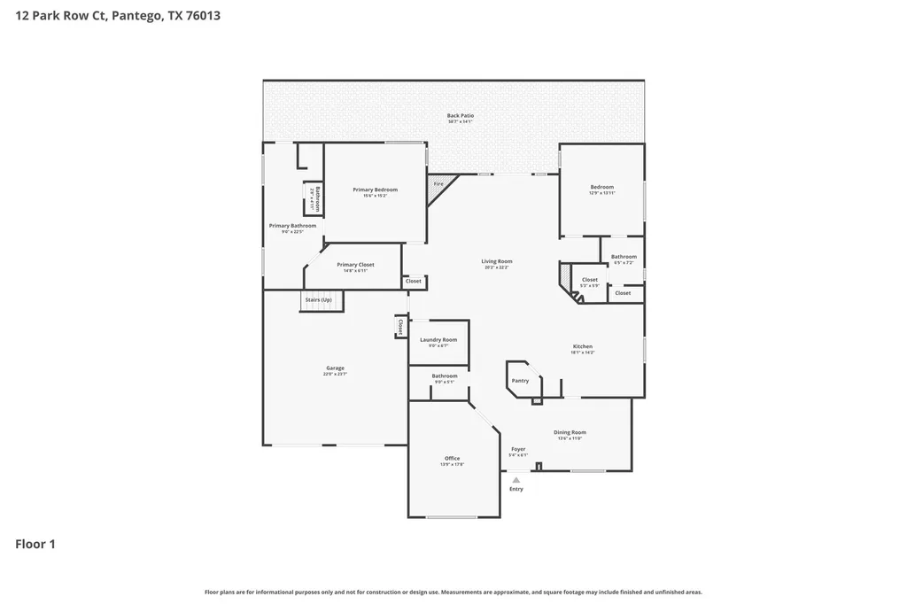 12 Park Row Court Pantego TX 76013