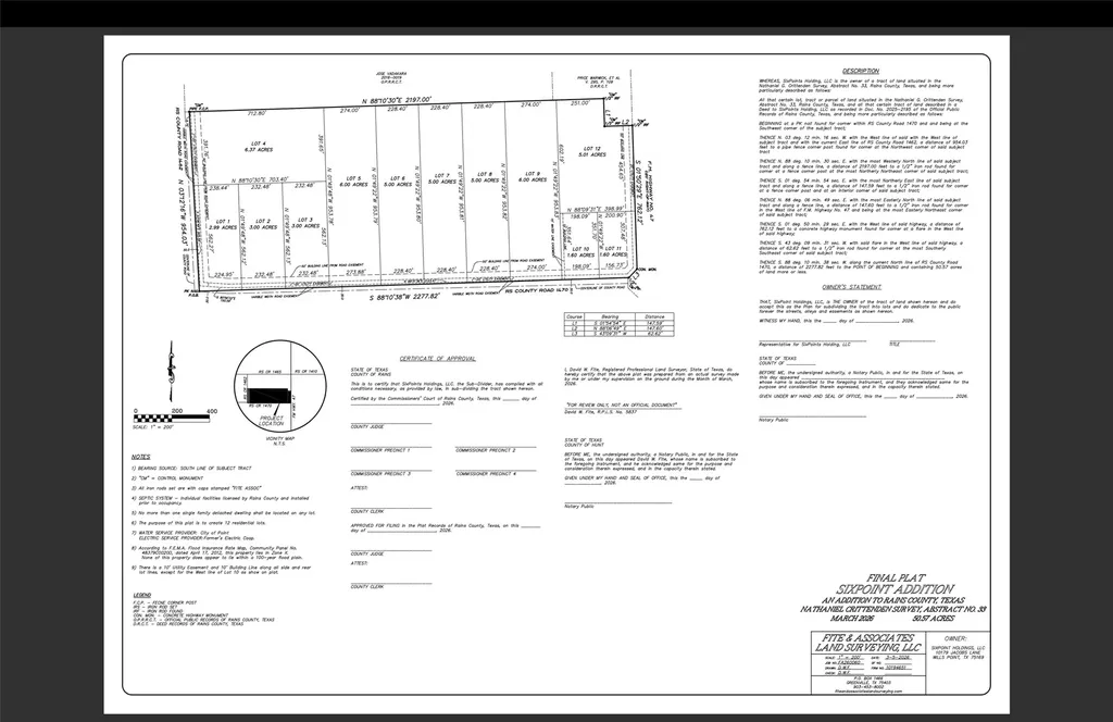 Lot 9 Rs County Road 1470 Point TX 75472