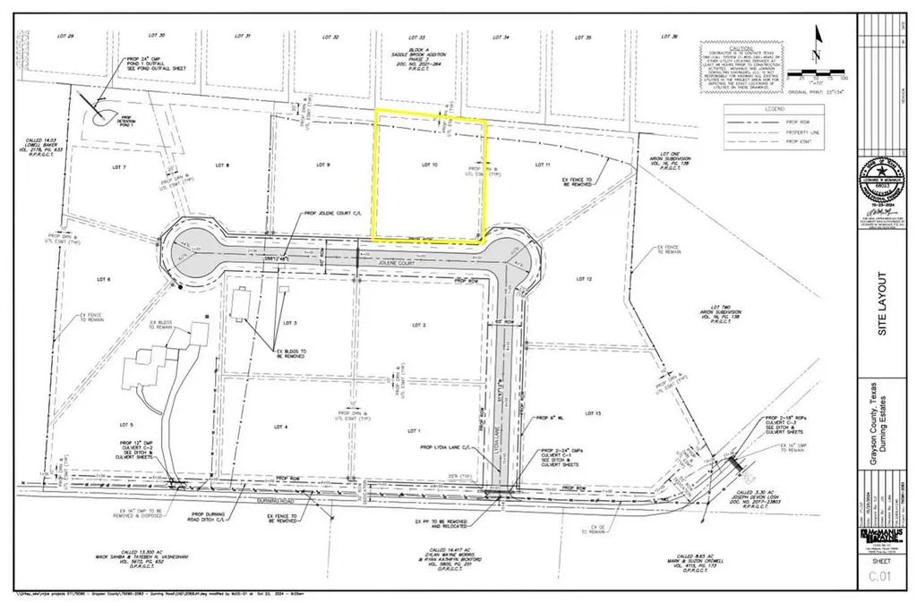 Tbd Lot 11 Jolene Court Van Alstyne TX 75495