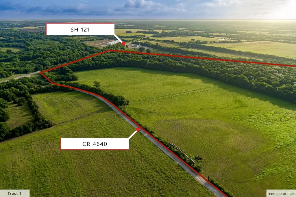 Tbd 88.155 Acres Tract 1 Fm 121 Trenton TX 75490