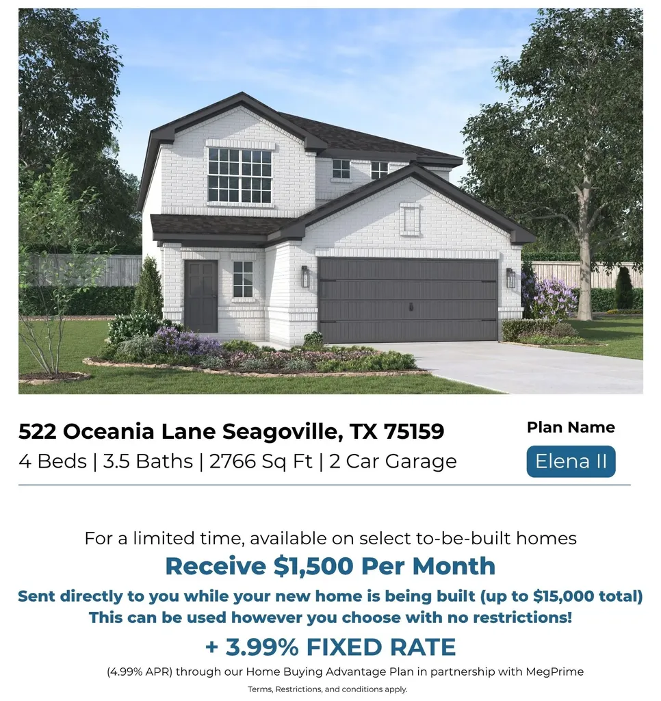 522 Oceania Lane Seagoville TX 75159