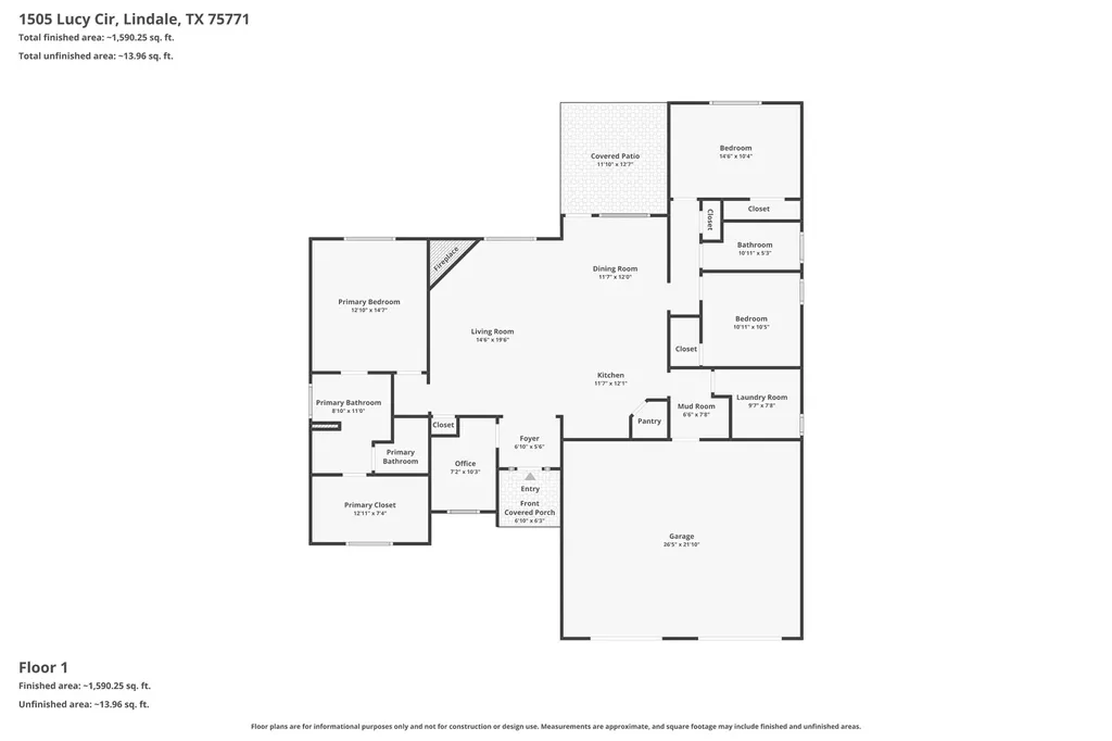 1505 Lucy Circle Lindale TX 75771
