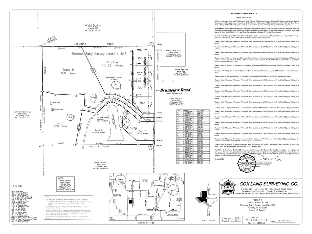 1789 Brumelow Road Whitesboro TX 76273