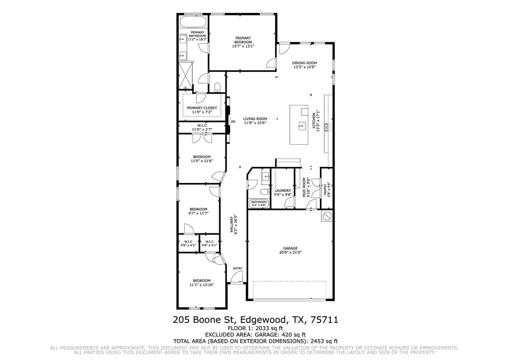 205 Boone Street Edgewood TX 75117