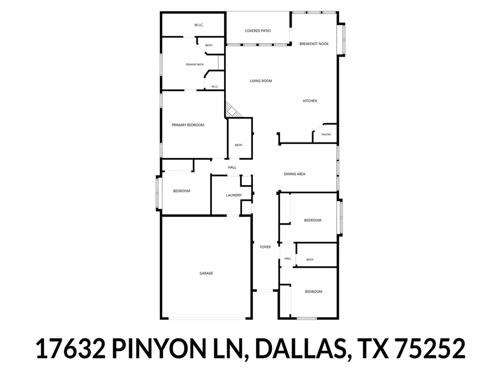 17632 Pinyon Lane Dallas TX 75252