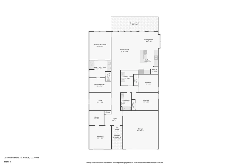 7550 Wild Mint Trail Venus TX 76084
