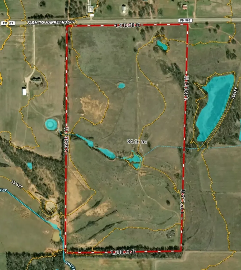 84.16 Acres Tbd Fm 587 De Leon TX 76444