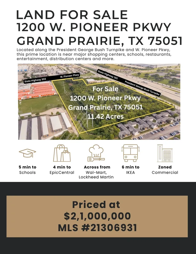 1200 W Pioneer Parkway Grand Prairie TX 75051
