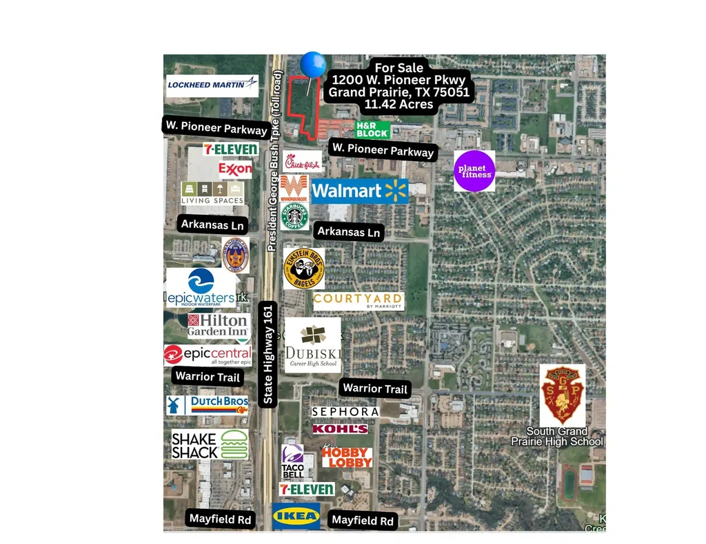 1200 W Pioneer Parkway Grand Prairie TX 75051