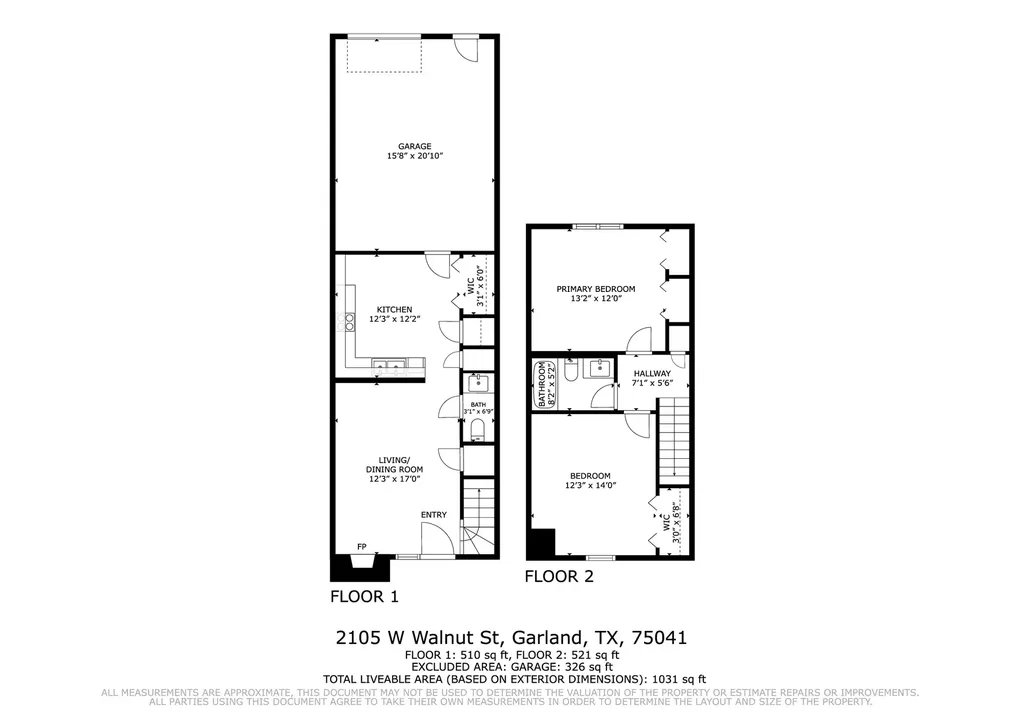 2105 W Walnut Street Garland TX 75042