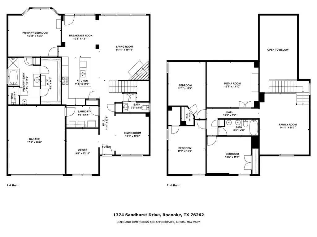 1374 Sandhurst Drive Roanoke TX 76262