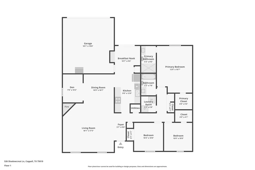 526 Shadowcrest Lane Coppell TX 75019
