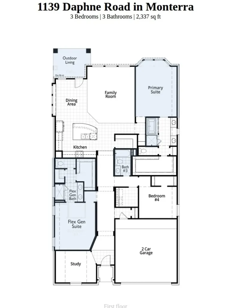 1139 Daphne Road Fate TX 75087