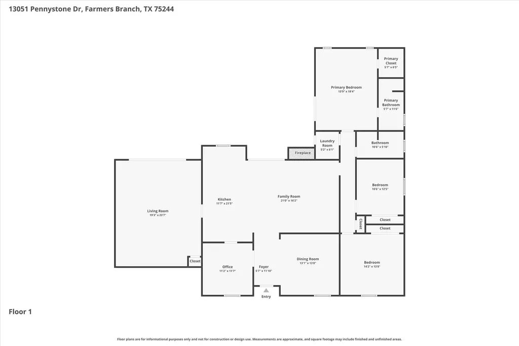 13051 Pennystone Drive Farmers Branch TX 75244