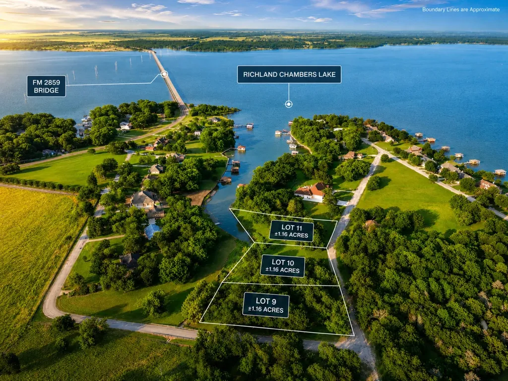Lot 9,10,11 3.9 Acres Starcrest Estates Corsicana TX 75109