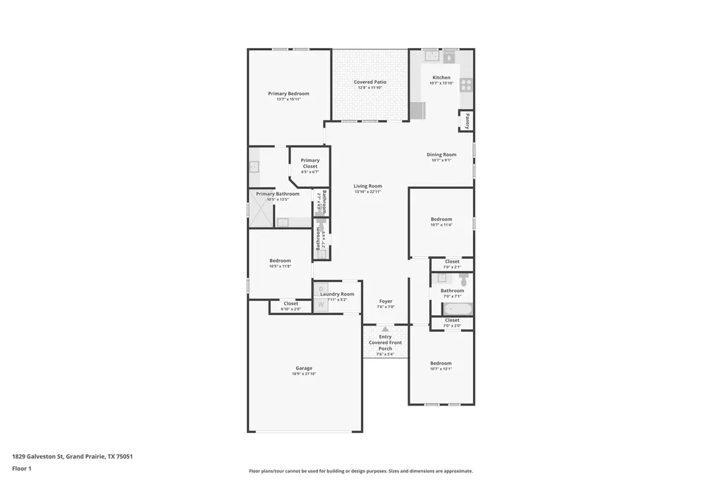 1829 Galveston Street Grand Prairie TX 75051