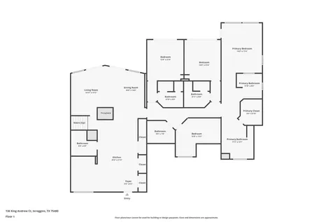 136 King Andrew Court Scroggins TX 75480