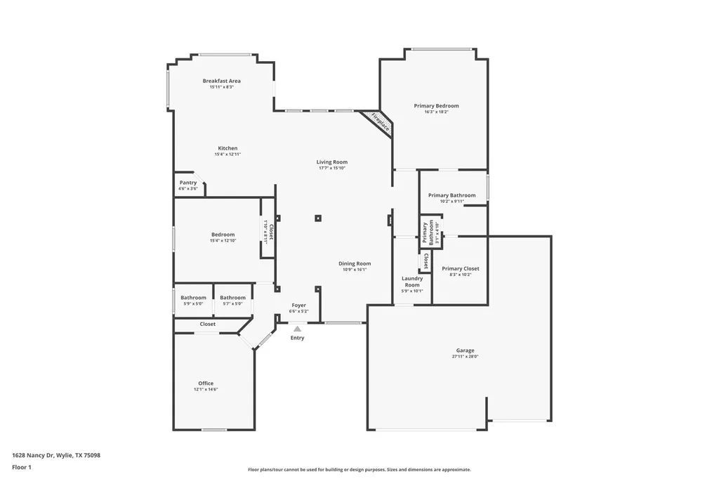 1628 Nancy Drive Wylie TX 75098