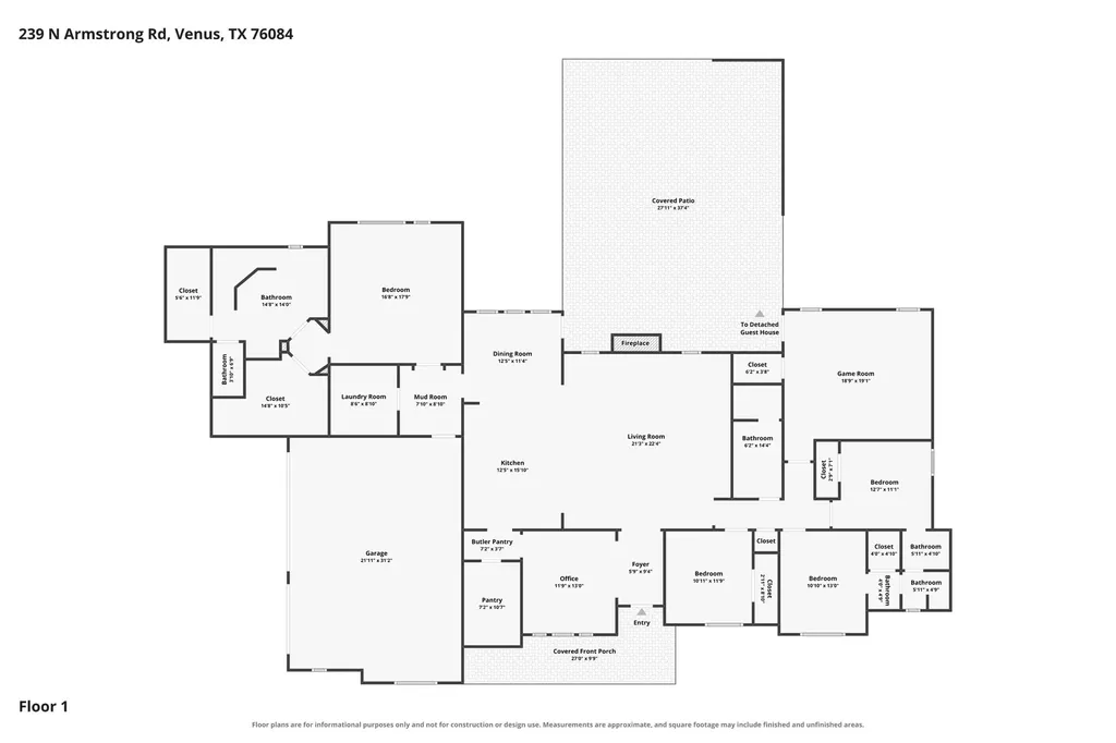 239 N Armstrong Road Venus TX 76084