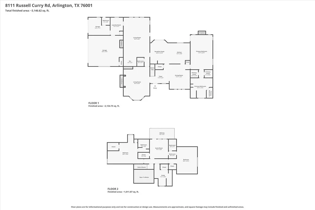 8111 Russell Curry Road Arlington TX 76001