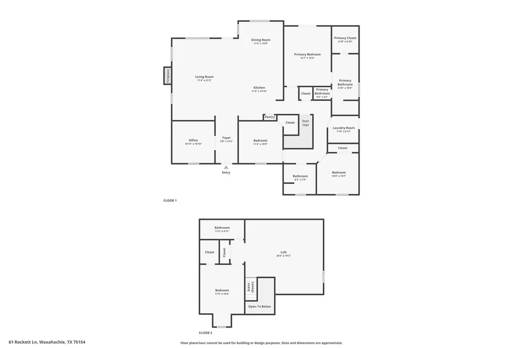 61 Rockett Lane Pecan Hill TX 75154
