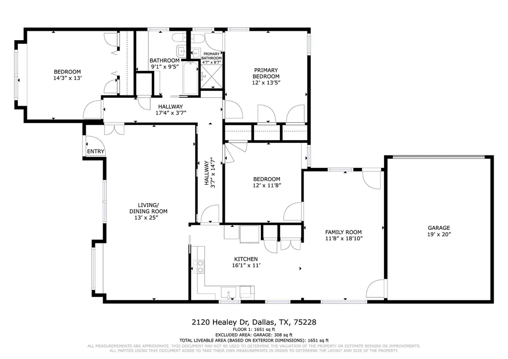 2120 Healey Drive Dallas TX 75228