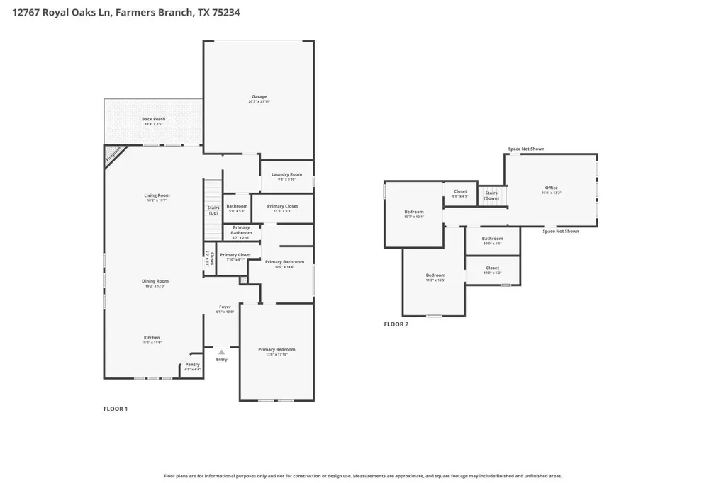 12767 Royal Oaks Lane Farmers Branch TX 75234