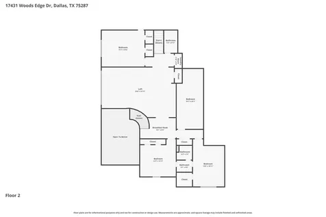 17431 Woods Edge Drive Dallas TX 75287