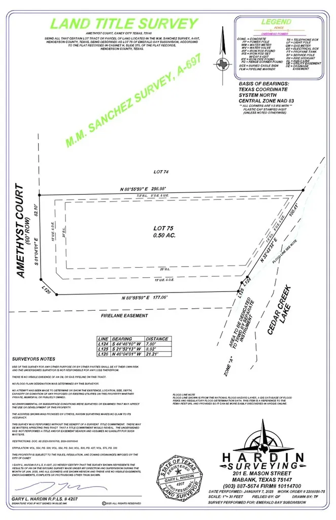 0 Amethyst Court Caney City TX 75148
