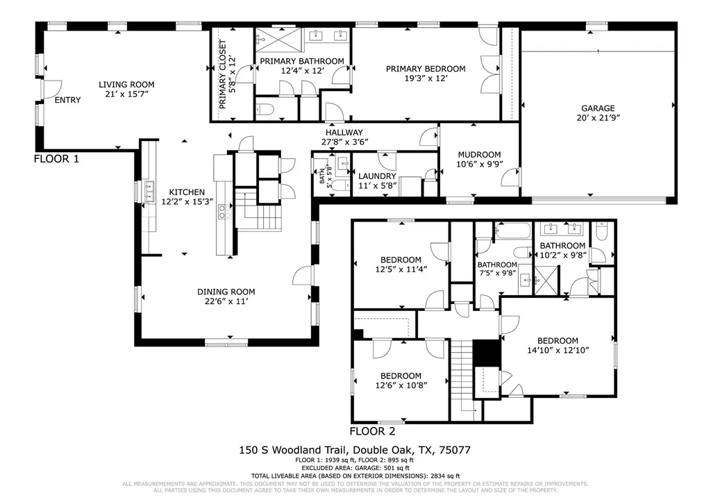150 S Woodland Trail Double Oak TX 75077