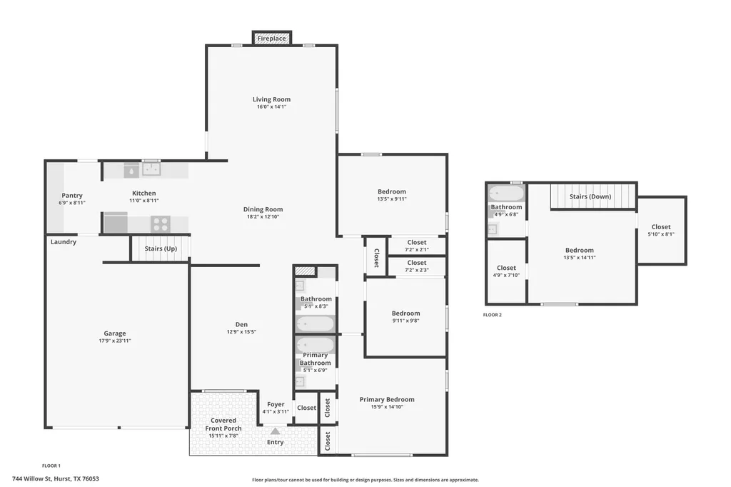 744 Willow Street Hurst TX 76053