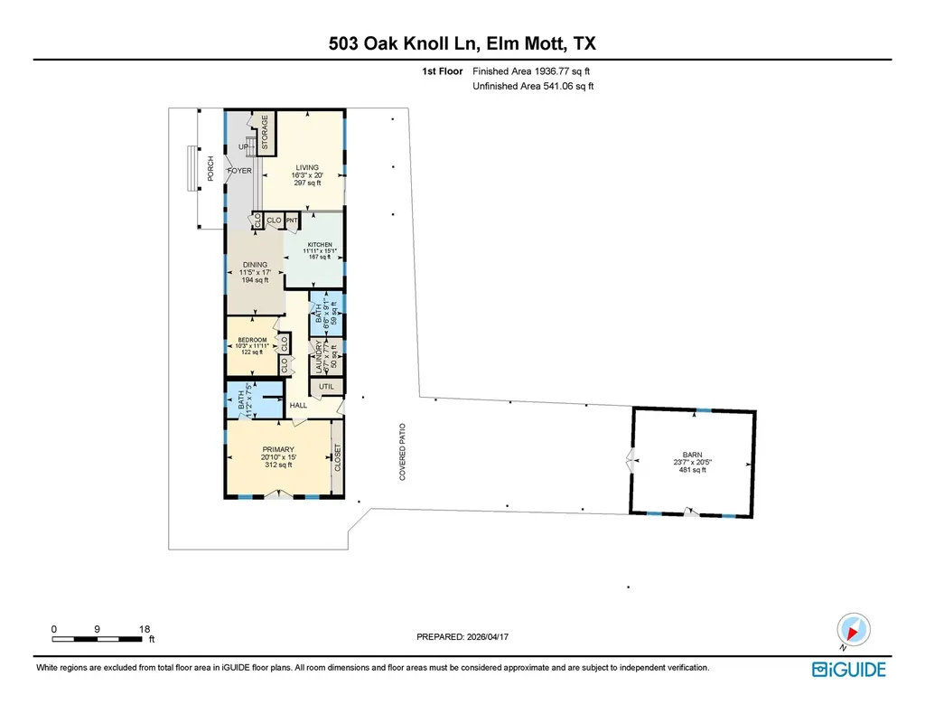 503 Oak Knoll Lane Elm Mott TX 76640