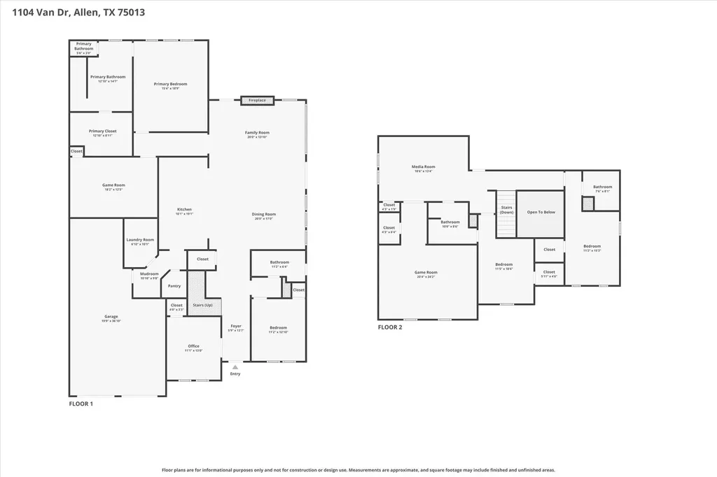 1104 Van Drive Allen TX 75013