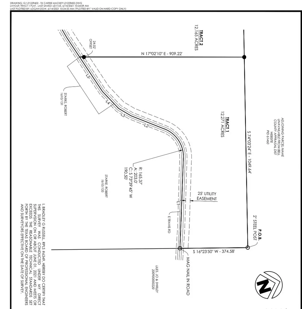 Tbd Tract #1 & #7 E Travis Holland TX 76534