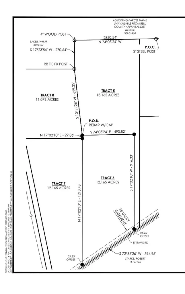 Tbd Tract #5 E Travis Holland TX 76534