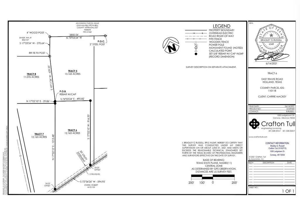 Tbd Tract #5 E Travis Holland TX 76534