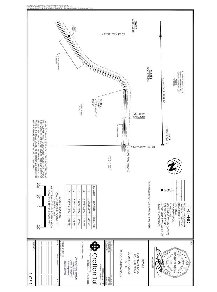 Tbd Tract #1 E Travis Holland TX 76534