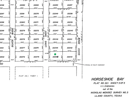 Lot 22244 Westward Ho/long Shot Horseshoe Bay TX 78657