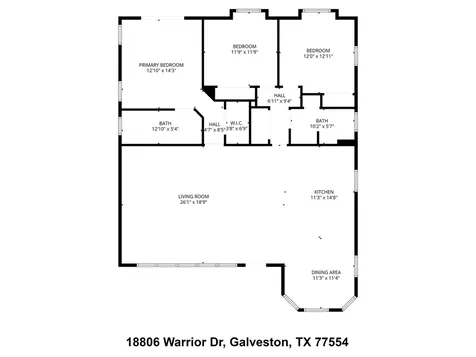 18806 Warrior Road Galveston TX 77554