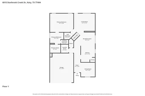 6015 Starbrook Creek Drive Katy TX 77494