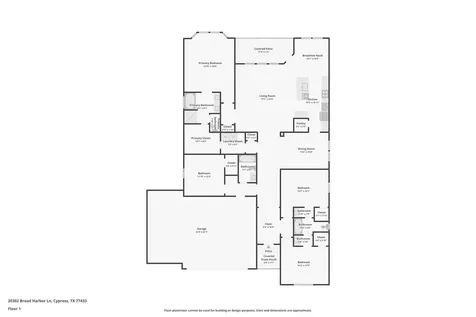 20302 Broad Harbor Lane Cypress TX 77433