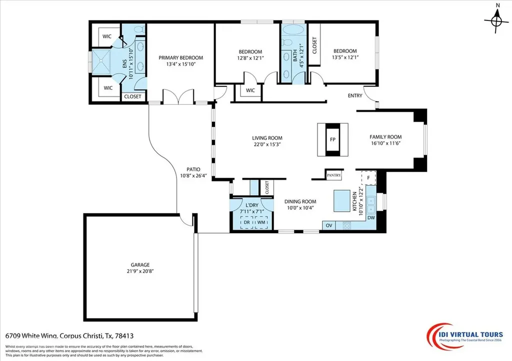 6709 Whitewing Drive Corpus Christi TX 78413