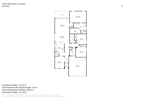 14814 Liberty Stone Lane Cypress TX 77429