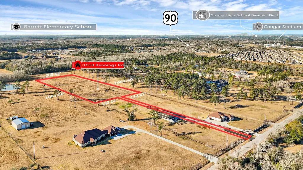 1018 Kennings Road Crosby TX 77532