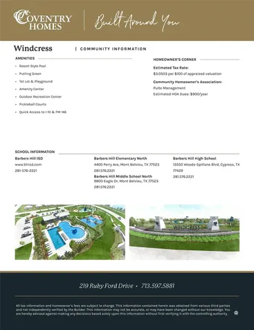 6702 Pebble Bluff Court Cove TX 77523