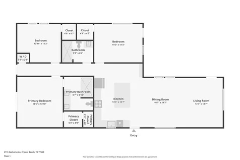 2115 Seahorse Lane Port Bolivar TX 77650