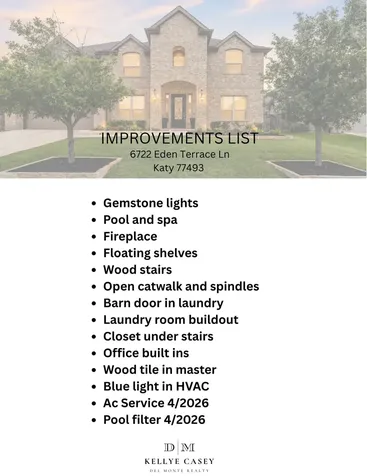 6722 S Eden Terrace Lane Katy TX 77493