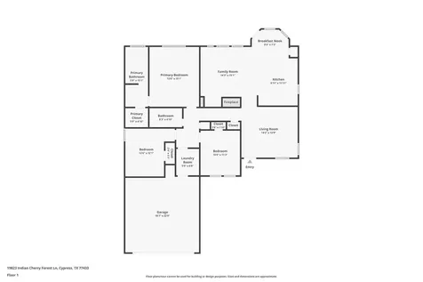 19823 Indian Cherry Forest Lane Cypress TX 77433